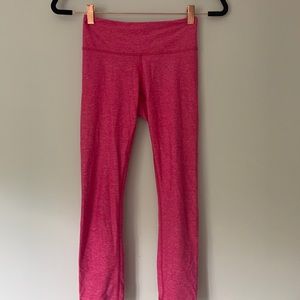pink lululemon leggings